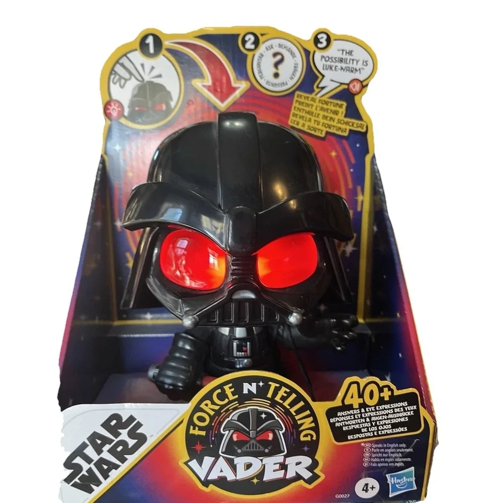 Disney Star Wars Darth Vader Force N Telling 40+ Answers & Eye Expressions NIB‎